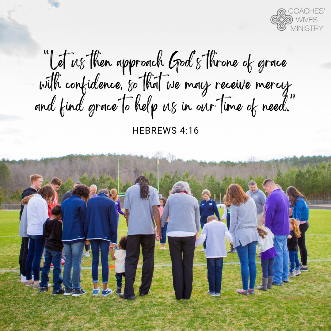 coacheswivesmin's tweet photo. “I’ve recently been convicted about how we say ‘all we can do is just pray.’ It is no small thing to have a direct line of communication with God.” -Erika Holmes, CWM Member

May we never forget the incredible power and privilege we have in prayer. ❤️ https://t.co/cpukPY282R