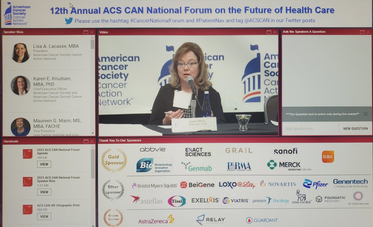 Dr. Matthew Huesser (@canceradmin) on Twitter photo Great work by <a href="/KimmelCancerCtr/">Sidney Kimmel Comprehensive Cancer Center</a> Director of Navigation Jackie Miller presenting at the 12th Annual <a href="/ACSCAN/">American Cancer Society Cancer Action Network</a> National Forum on the Future of Health Care. <a href="/andrewchap361/">Andrew Chapman</a> <a href="/AlexKhariton1/">Alex Khariton</a> <a href="/ACSCANPA/">ACS CAN Pennsylvania</a> #CancerNationalForum #PatientNav Great work by <a href="/KimmelCancerCtr/">Sidney Kimmel Comprehensive Cancer Center</a> Director of Navigation Jackie Miller presenting at the 12th Annual <a href="/ACSCAN/">American Cancer Society Cancer Action Network</a> National Forum on the Future of Health Care. <a href="/andrewchap361/">Andrew Chapman</a> <a href="/AlexKhariton1/">Alex Khariton</a> <a href="/ACSCANPA/">ACS CAN Pennsylvania</a> #CancerNationalForum #PatientNav