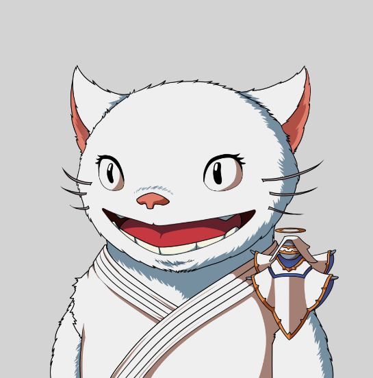 Gmeow, its WENsday! Wen Kitaro Merch? Its already there 😍 Shop on kitaro.world gorgeous selection of hand - picked products . Day 2 of posting my companions 🥰Meet the angel boy Kitaro. <a href="/KitaroNFT/">——</a> <a href="/Kitarocommunity/">Kitaro World Community</a>