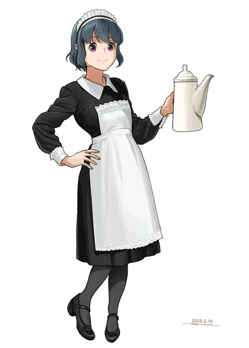 メイドの日の志摩咲さん