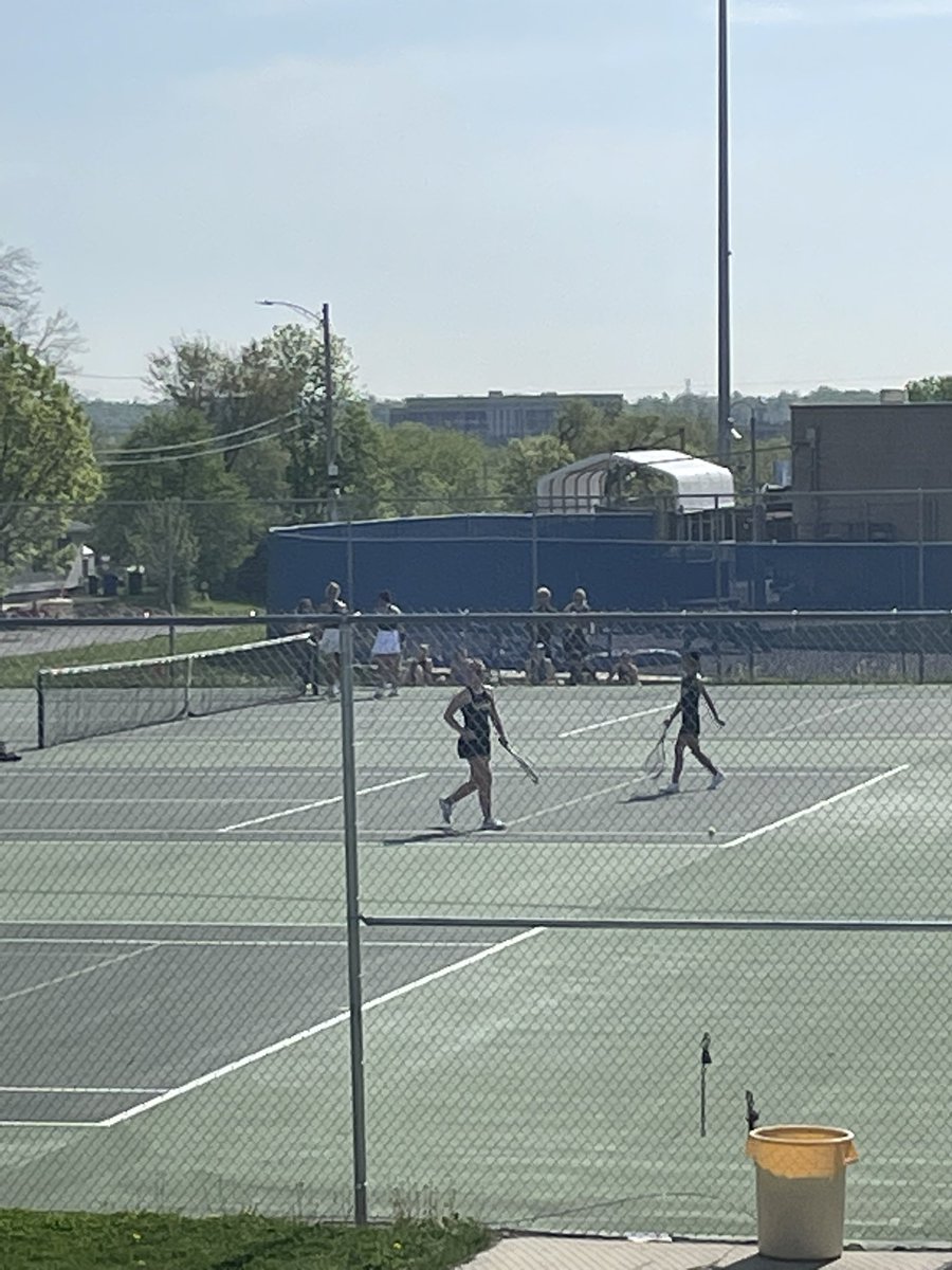 Round 1 of regionals have started! Beautiful day for tennis. #RamsGirlsTennis 🎾 <a href="/SEPolkRams/">Southeast Polk Rams</a>