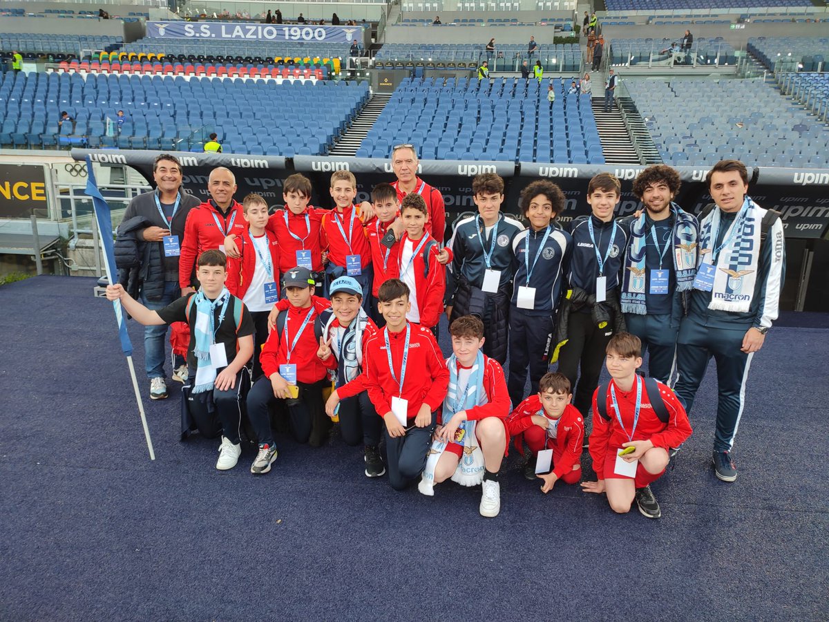 DemonEventi's tweet photo. RT @TIM_Official: #KeepRacismOut sbarca all'Olimpico di Roma! I giovani degli oratori S. Silvia e S. Giuseppe sono stati accolti dal club Biancoceleste e guidati in uno walk about dello stadio culminato con il match #LazioSassuolo. La #JuniorTIMCup conti… https://t.co/IEY2jNZpdE