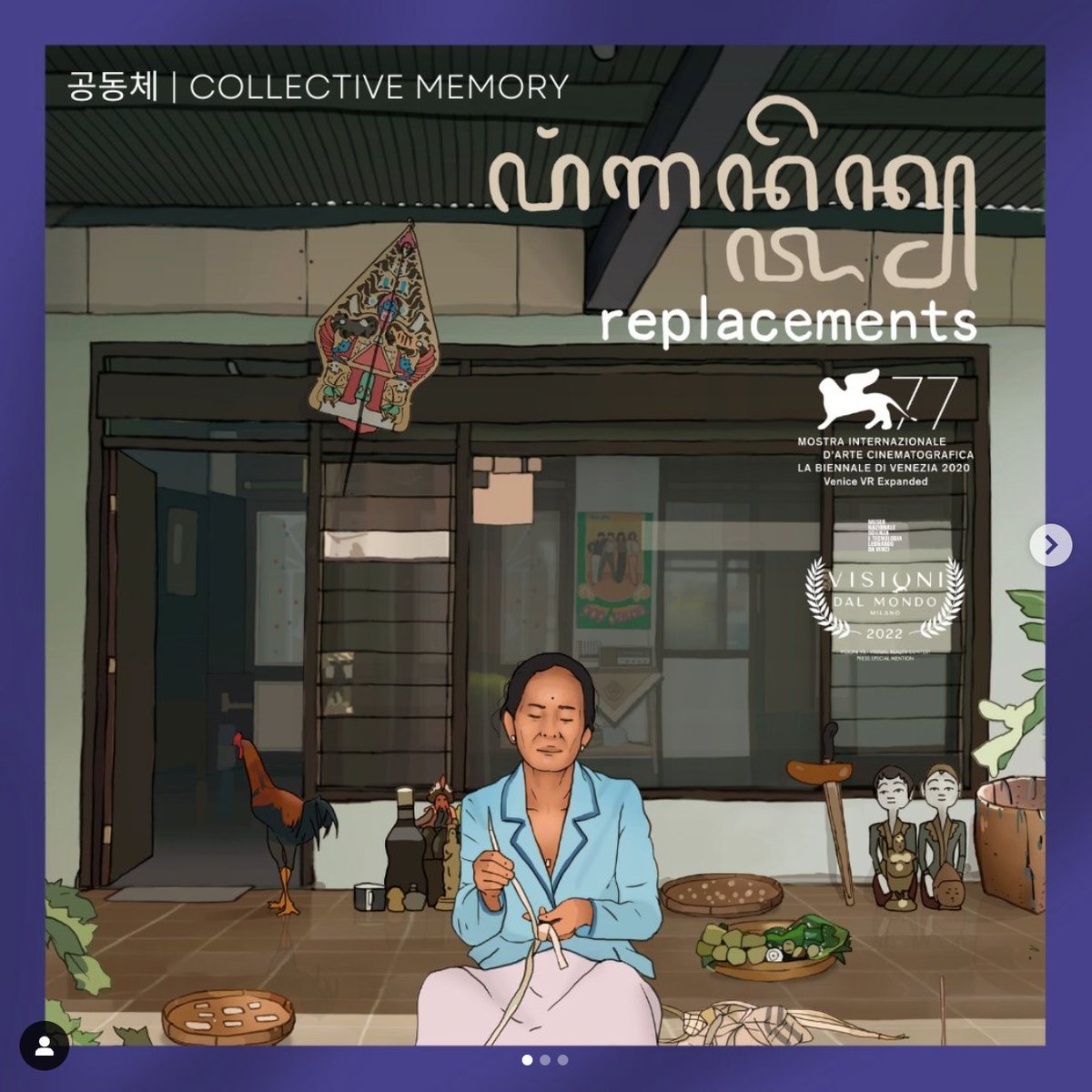 From our VR 360 lineup, Replacements (<a href="/jonocchio/">Jonathan Hagard</a>) is taking part of #VirtualReality #exhibitions organized by <a href="/giioiiimmersive/">기어이 GiiÖii</a> from 11-13.05 &amp; 18-20.05 📍Sinchon Arts Space, Seoul 🇰🇷
🔗diversioncinema.com/replacements