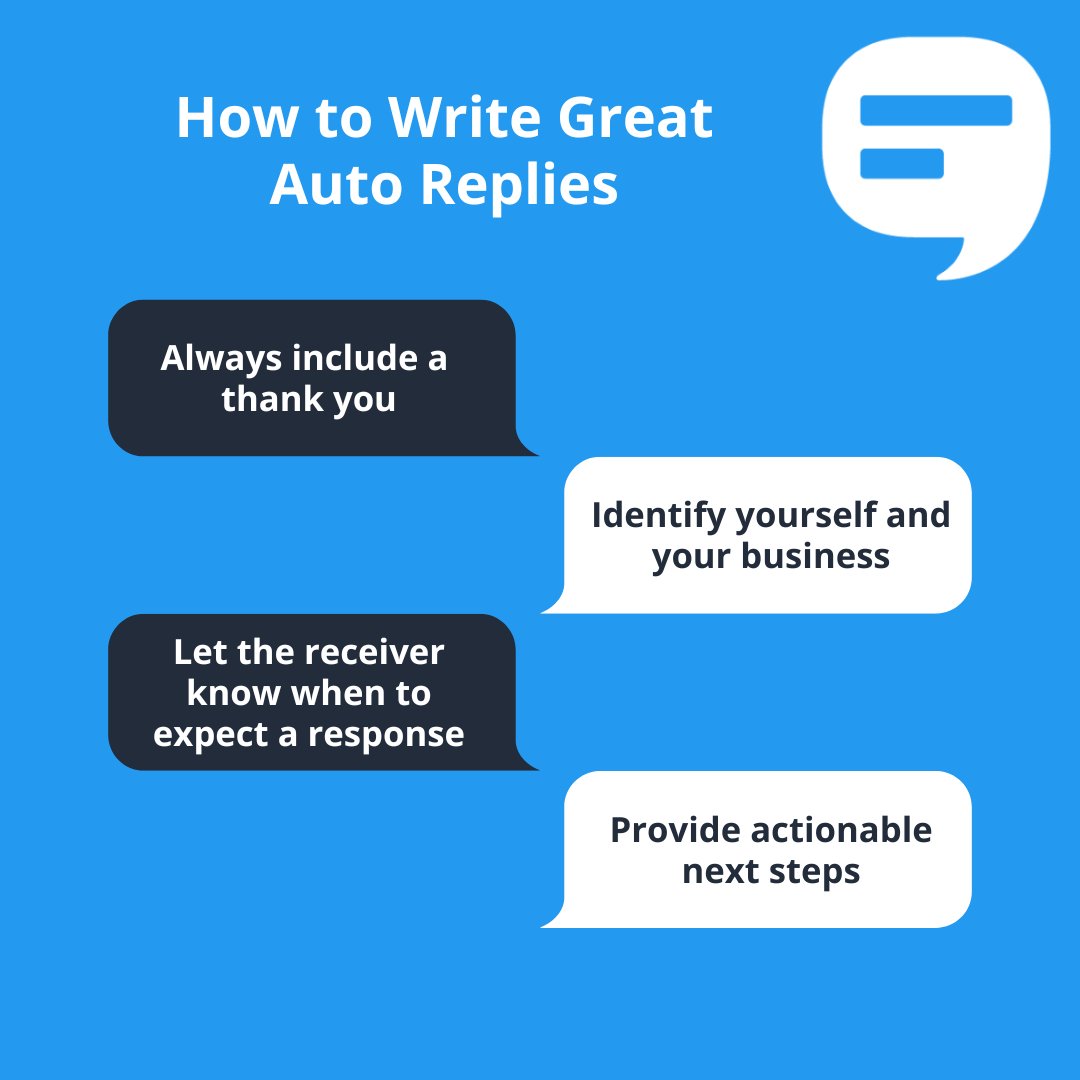 Check out these best practices to help you craft a thoughtful automated response, every time. 🤝 #smsmarketing simpletexting.com/features/autor…