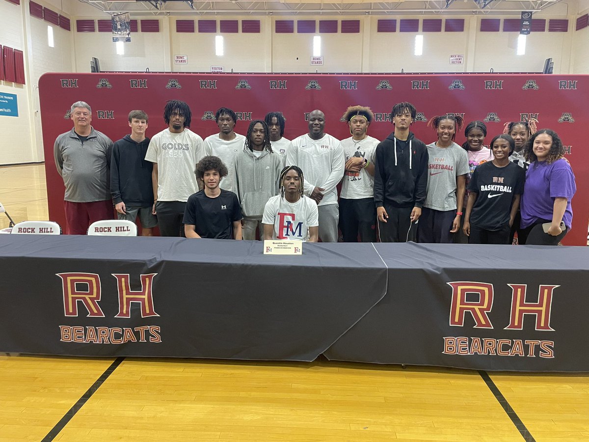 AstPPearson's tweet photo. Today is a proud day for me as 3 of our athletes signed to play at the next level. 2 in basketball and 1 for track. Also have another who will get a chance on a development team and 4 others who have been accepted to the college of their choice. #RockOn https://t.co/TUxQlRlUEN