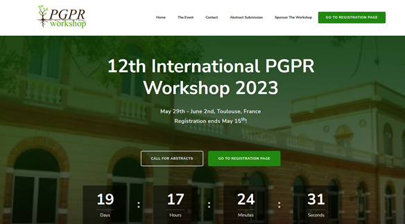 GBerg_ubt's tweet photo. This international #PGPR workshop has a long tradition - sessions on mode of action, ecology, formulation, products..... 
#biostimulants #bioinoculants #SynComs
https://t.co/bREiMLL8oL https://t.co/cDSPL02npH