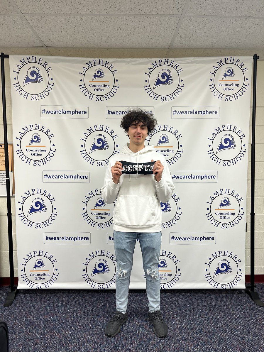 Congratulations to our 
Lamphere High School
senior Mikel on his acceptance to <a href="/OCCollege/">OCC</a>
Great Job, Mikel! 
<a href="/hillerwildcats/">Hiller Elementary | The Lamphere Schools</a> —-><a href="/PagePanthers/">John Page Middle School | The Lamphere Schools</a>---> <a href="/LamphereHS/">Lamphere High School | The Lamphere Schools</a>
#wearelamphere