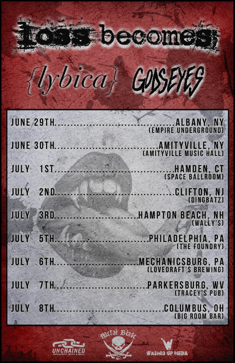 We’re hitting the road for some dates with <a href="/lossbecomes/">lossbecomes</a>  and Gods Eyes. Come hang with us. Good times ahead!

Tickets available Friday May 12th