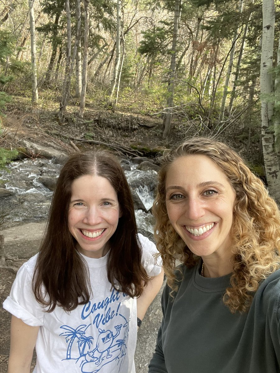 Best walking “meeting” I’ve had in a while with the incredible <a href="/rachelhoffy/">Rachel Hofstetter</a> ♥️ and what a backdrop - the Salt Lake City area has so much natural beauty at every turn!