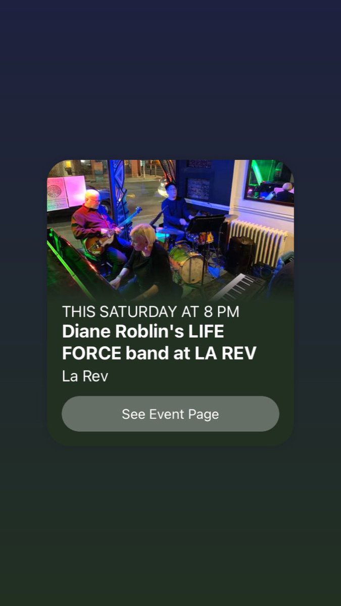 My Life Force original jazz-funk band is at LaRev this Saturday May 13 8:00-10:00! 2848
Dundas W@Keele. #jazz #funk #keyboards #Toronto #trumpet @geokollermusic @BruceCassidy #larev #jazzfm #bass