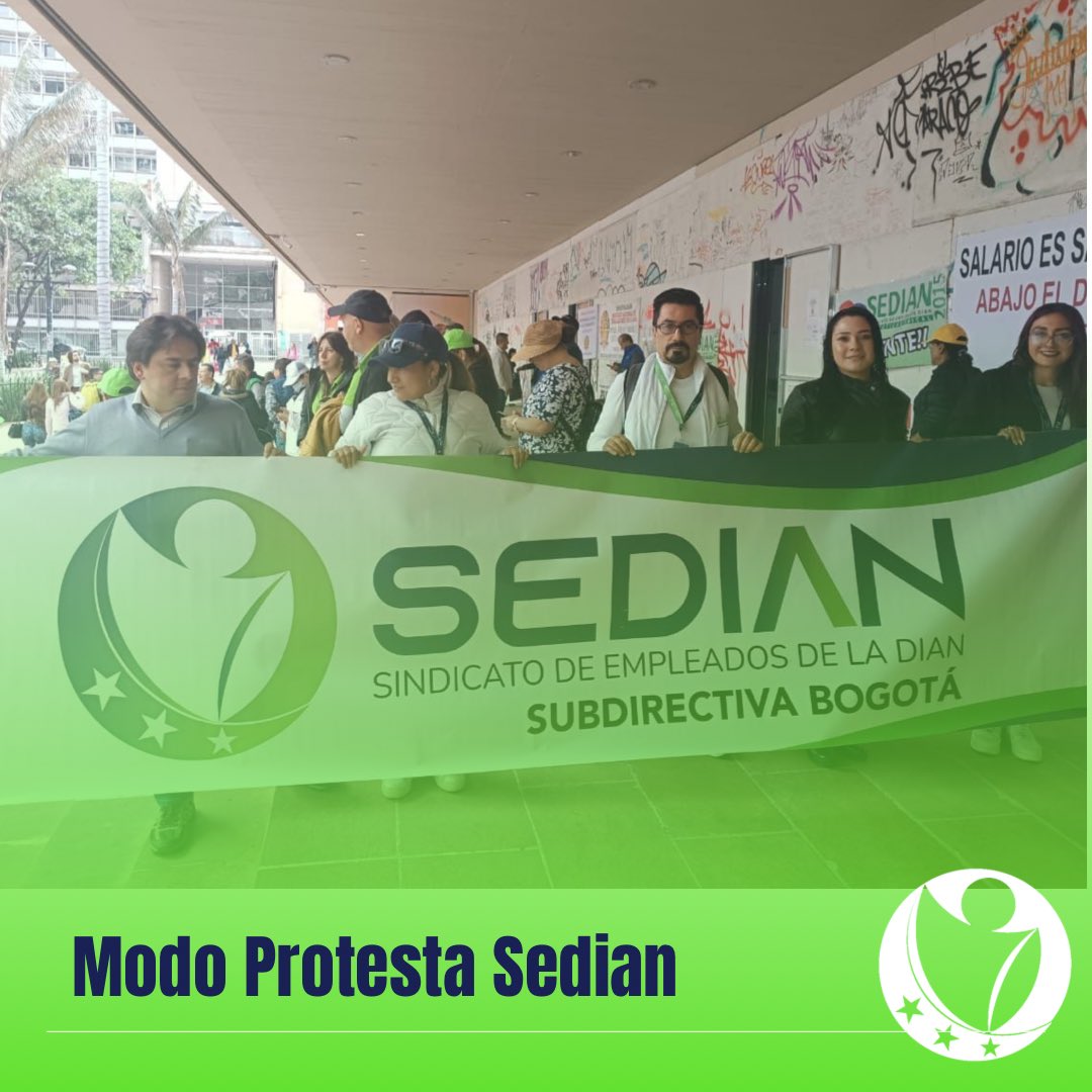 #EnEsteMomemto

✅Nos encontramos en Jornada de Protesta por la recomposición salarial

📍 Bogotá se suma y actúa.