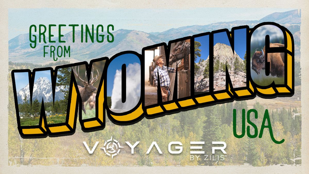 Welcome to Wyoming! Home of Mammoth Hot Springs, Old Trail Town, Flaming Gorge, Old Faithful, Jackson Hole, and Grand Teton! So much adventure in just one state! Save on your Wyoming adventure by using Voyager when you book! Learn more at VoyagerbyZilis.com!