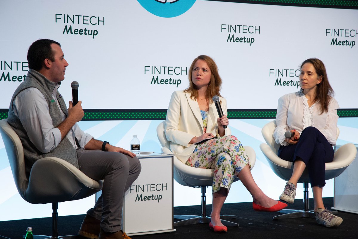 FintechMeetup's tweet photo. @MaryMWisniewski, @CynKleinbaum, and Aaron Plante explored what’s next for neobanks at @FintechMeetup 2023! Neobanks now control a significant portion of the consumer banking market, and fintechs &amp; traditional banks can learn from their successes and failures.#fintechmeetup https://t.co/Sgvlp0Bt9y