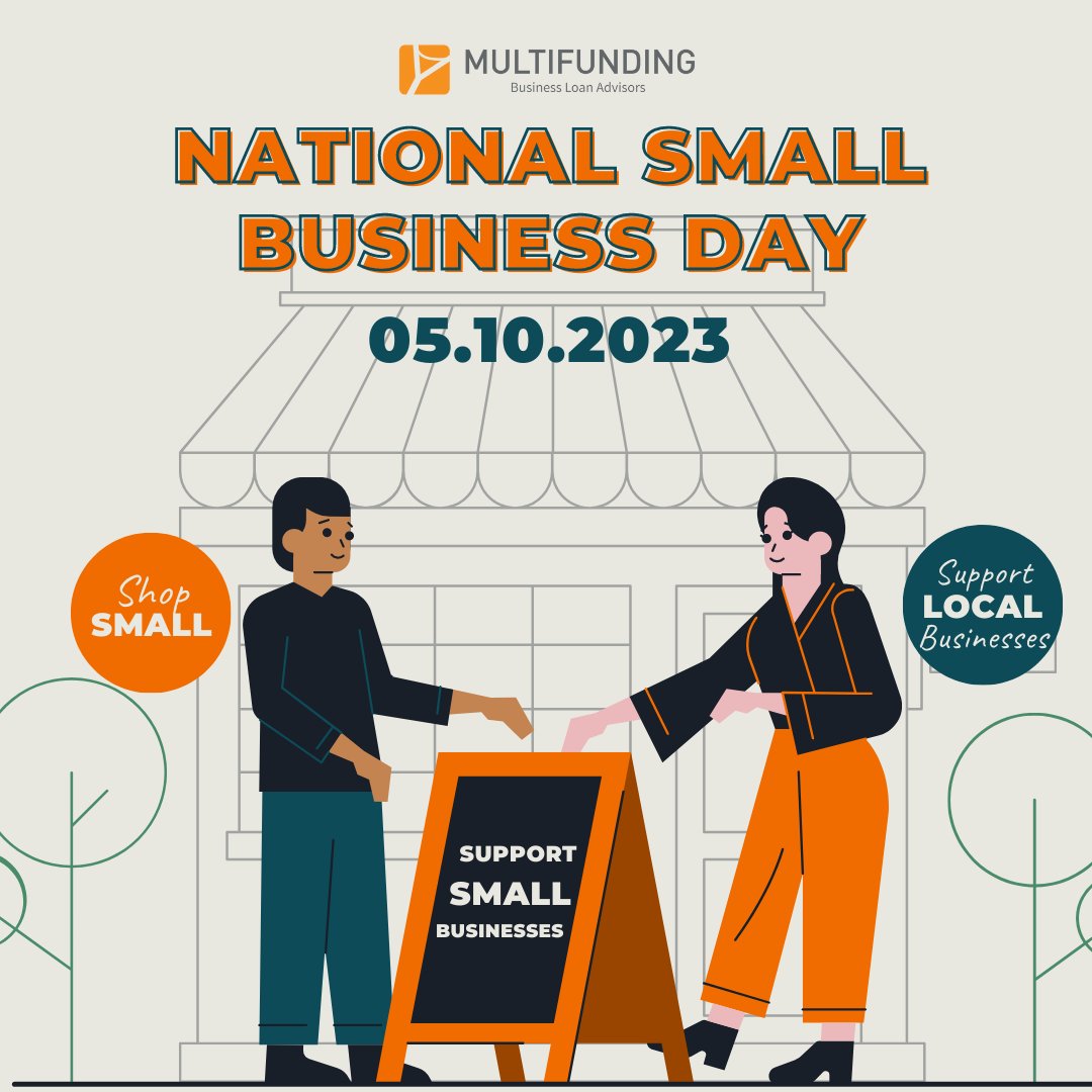 🎉Happy National Small Business Day! Since 2010, MultiFunding has helped businesses achieve their biggest growth goals through creative and personalized funding solutions.

🛍️Show your support for the small businesses in your community!
#NationalSmallBusinessDay #SmallBusinessDay