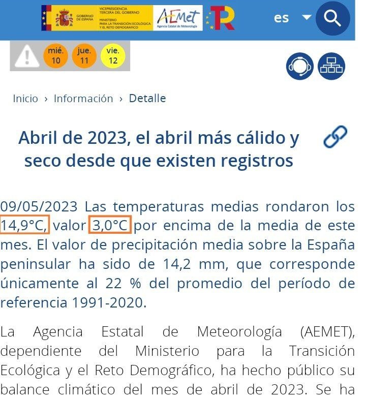 .Hola <a href="/AEMET_Esp/">AEMET</a> 🖐

¿Mentíais en 2014 o mentís ahora? ¿O ambas cosas?
Luego que si os insultan...