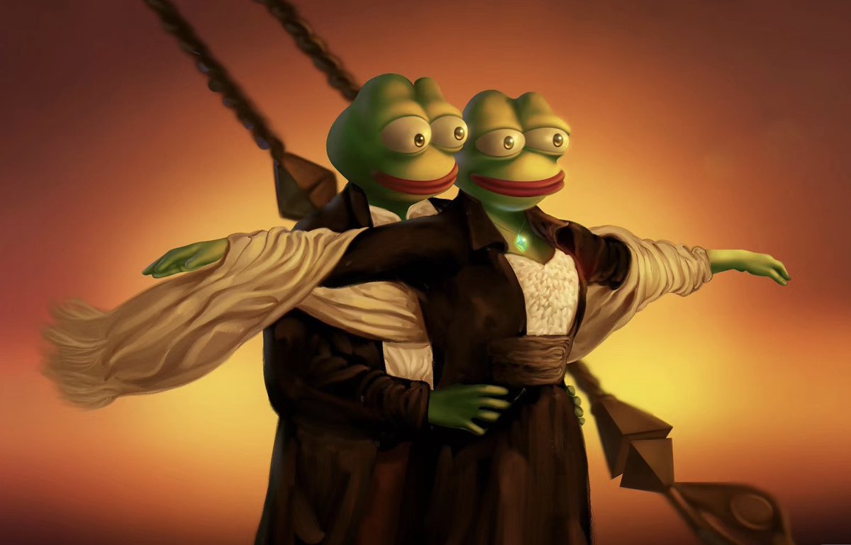 Miaaaeth's tweet photo. I CAN JUMP! #PEPE https://t.co/8QqiOksR1k