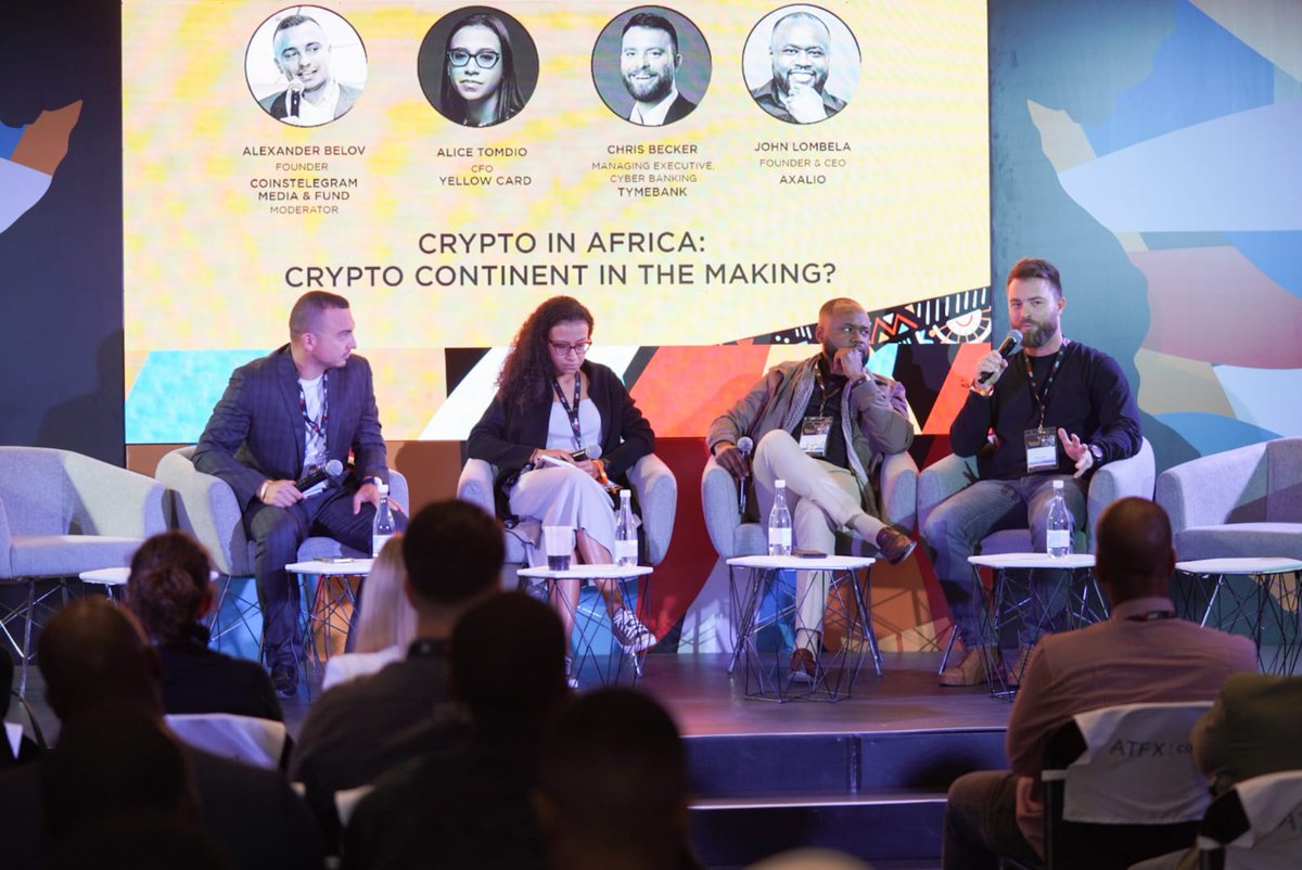 F_M_events's tweet image. 💥 The last session of the day at Centre Stage is all about the vast potential of crypto, whether cryptocurrencies can become a significant asset class on the continent and more 📊💸

#FMAS #FMAS23 #FMevents #SandtonConventionCenter #Day3 #FMASAgenda #FMAS23Agenda
