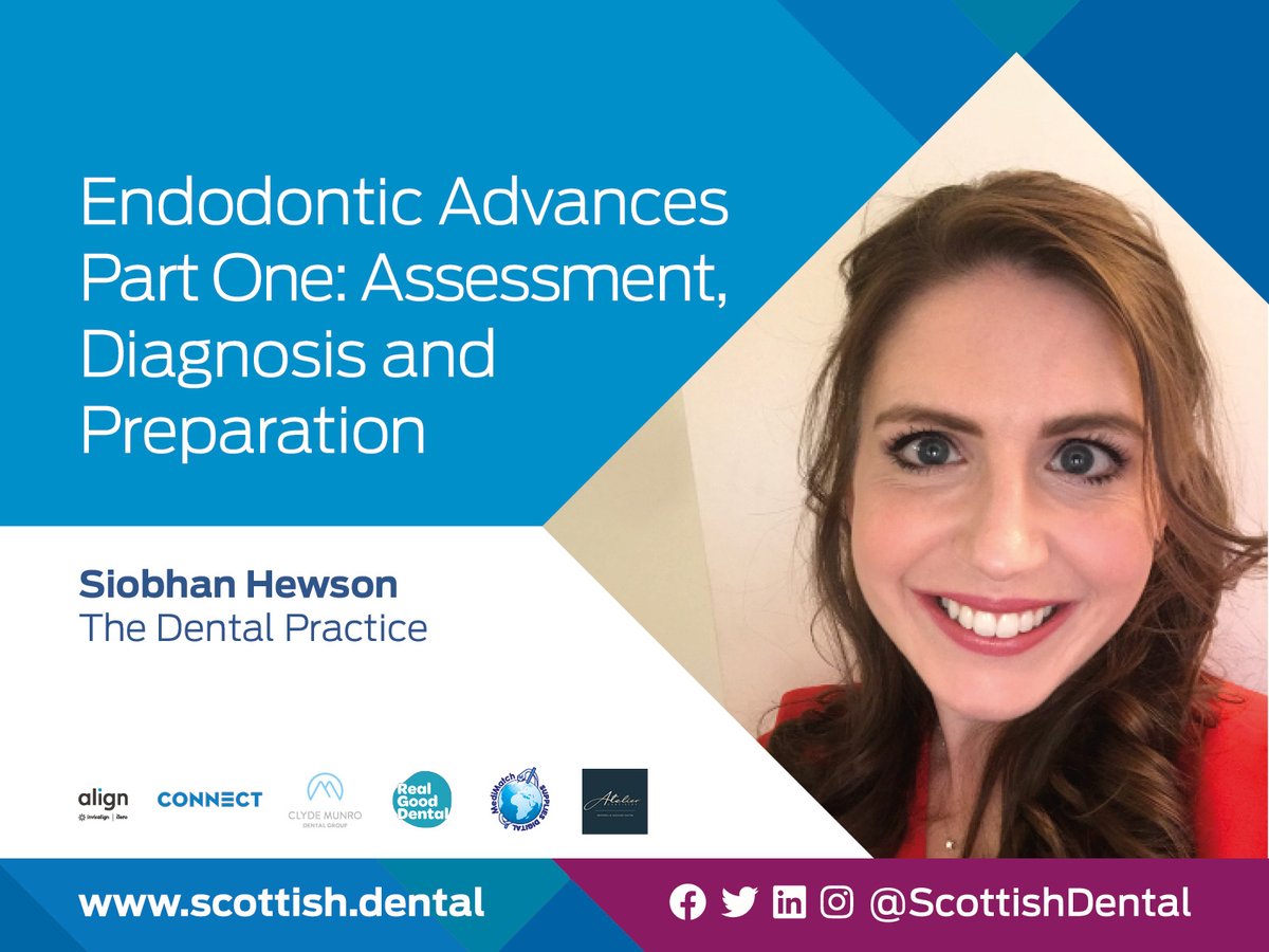 ScottishDental's tweet photo. Siobhan Hewson joins us as a speaker at this year's Scottish Dental Show to discuss endodontic advances, looking at assessment, diagnosis and preparation.

🦷 Book now: https://t.co/Ml90jrpjmv https://t.co/8rqgYZaflD