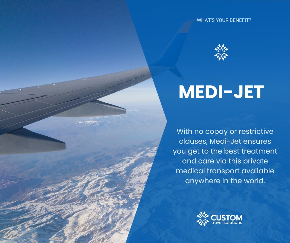 CustTravelSol's tweet image. Travel that comes with peace of mind: that&apos;s the value of membership.

#CustomTravelSolutions #TravelBenefits #Travel #Membership #MemberBenefits #Assurance #MediJet #WhatsYourBenefit #TravelPerks