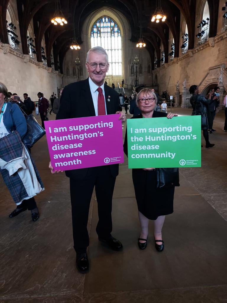 HDA_tweeting's tweet photo. Today the Huntington's Disease Association held an event in Parliament to raise awareness of #HuntingtonsDisease and the #MindfulOfHuntingtons campaign. Thank you to all the MPs who took the time out of their day to attend and for all the community members who came along to support us. This was a monumental event for the charity and community alike and we will continue to push to get better care and support for those living with Huntington's disease 💚