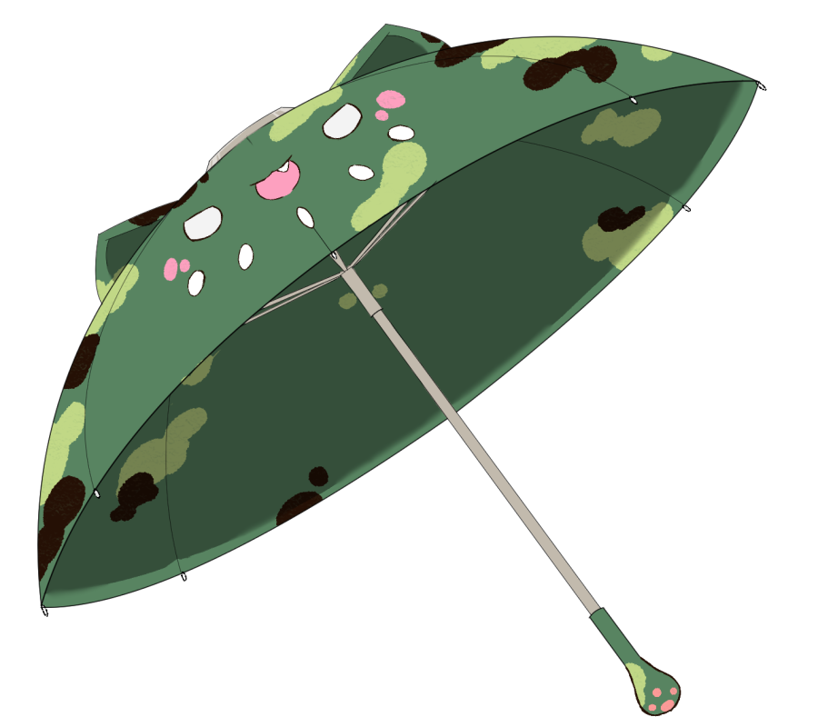 「去年の傘型SSRBを描き直してみました。 #ししデコ」|オツキ🌿🐏♌️@C102土曜東G-09aのイラスト