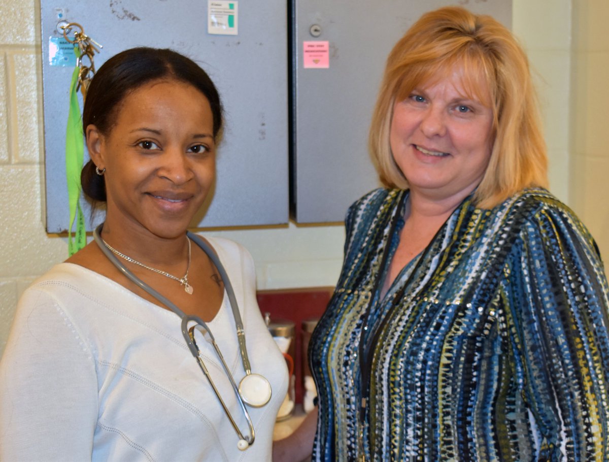 DutchessBOCES's tweet photo. We shine the spotlight on our #AMAZING school #nurses @DutchessBOCES this week thanking them for how they care for all students every single day!  You ROCK! @ANANursingWorld #NursesWeek2023 @BOCESofNYS @NYSEDNews @nyschoolboards https://t.co/fofprwxAfI