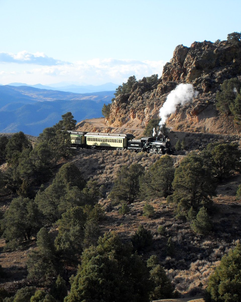 Reminisce with mom this weekend on the historic V&amp;T Railway train ride from Carson City to Virginia City! Tickets on sale at vtrailway.com.