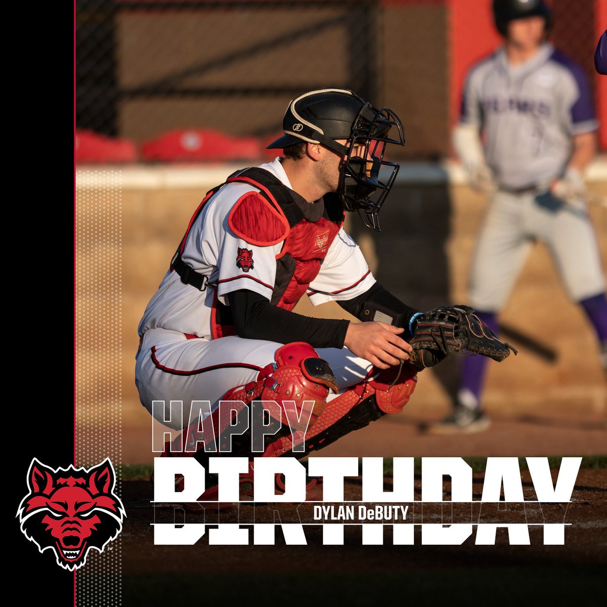 AStateBaseball's tweet photo. HAPPY BIRTHDAY, @DylanDebuty! 🥳🎈 

#WolvesUp🐺 x #ITT https://t.co/r2ZxUIxvRe