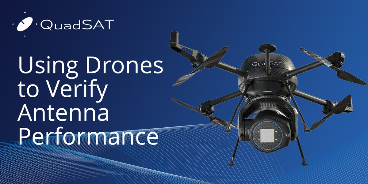 QuadSat's tweet photo. Twitter:
#ICYMI Our CTO Andrian Buchi discusses how #QuadSAT is using drones to verify antenna performance in the latest edition of @MWJeditor.
Read it here: https://t.co/PCSs2NUX5g https://t.co/SyyTaBlAvJ