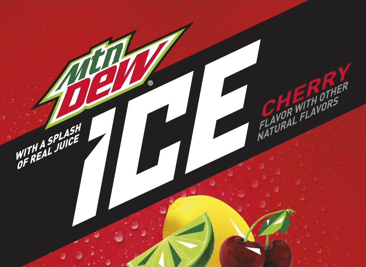 Discontinued Foods! on Twitter "Mtn Dew Ice (20182020) A clear lemon