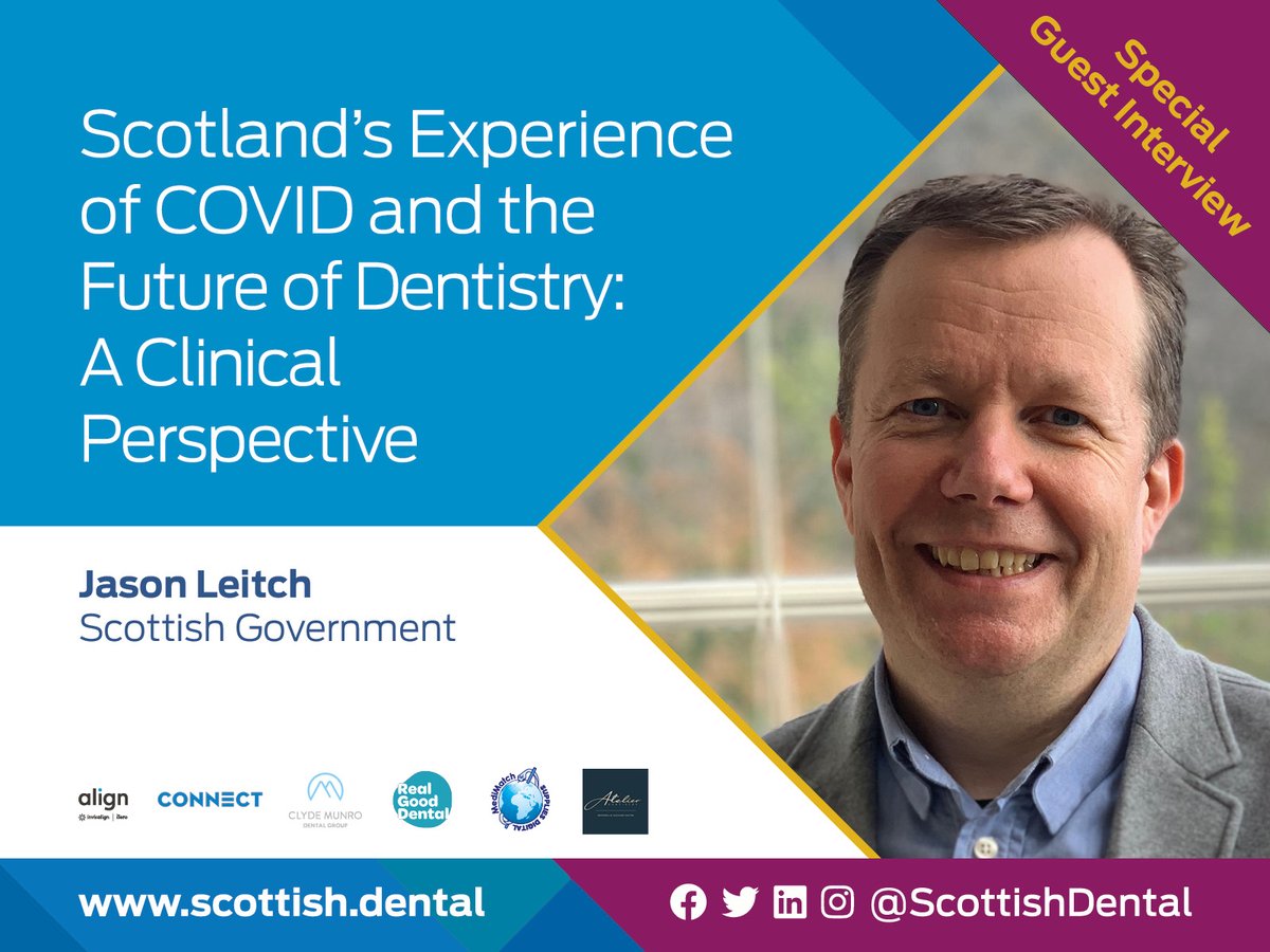ScottishDental's tweet photo. Jason Leitch, National Clinical Director for the Scottish Government, will be joining us for a special guest interview at this year's Scottish Dental Show. 🥳🙌  

🦷 Book now: https://t.co/8aAPEr08us 

#Dental #CPD #Dentistry https://t.co/E68JVz1vEL
