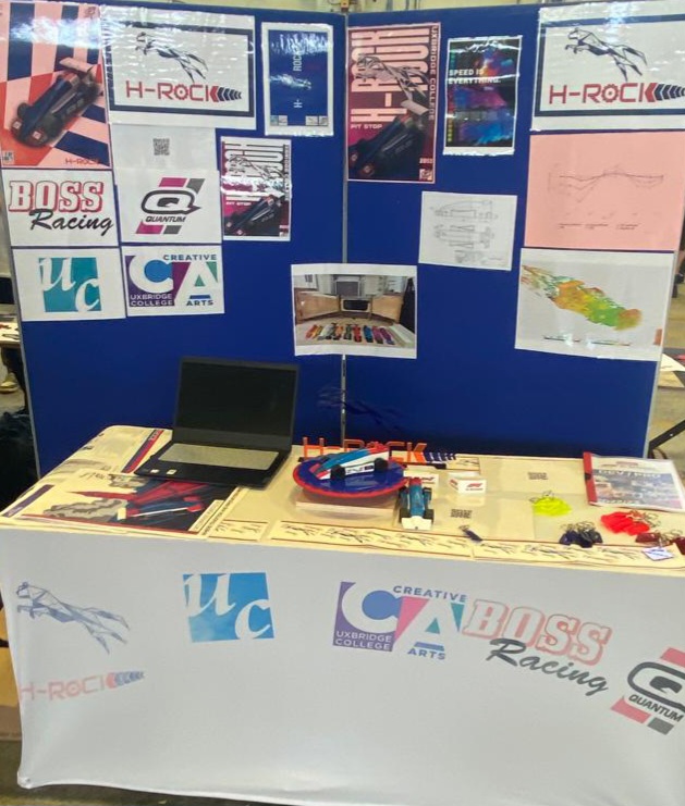 hcucdigital's tweet photo. RT uxbridgecollege: Six of our engineering students recently entered the prestigious F1 in Schools competition with a car they designed, manufactured and tested all in the College’s workshops!

The student F1 Team, H-Rock, came 1st in their race gaining … https://t.co/01iF6Fz6qA