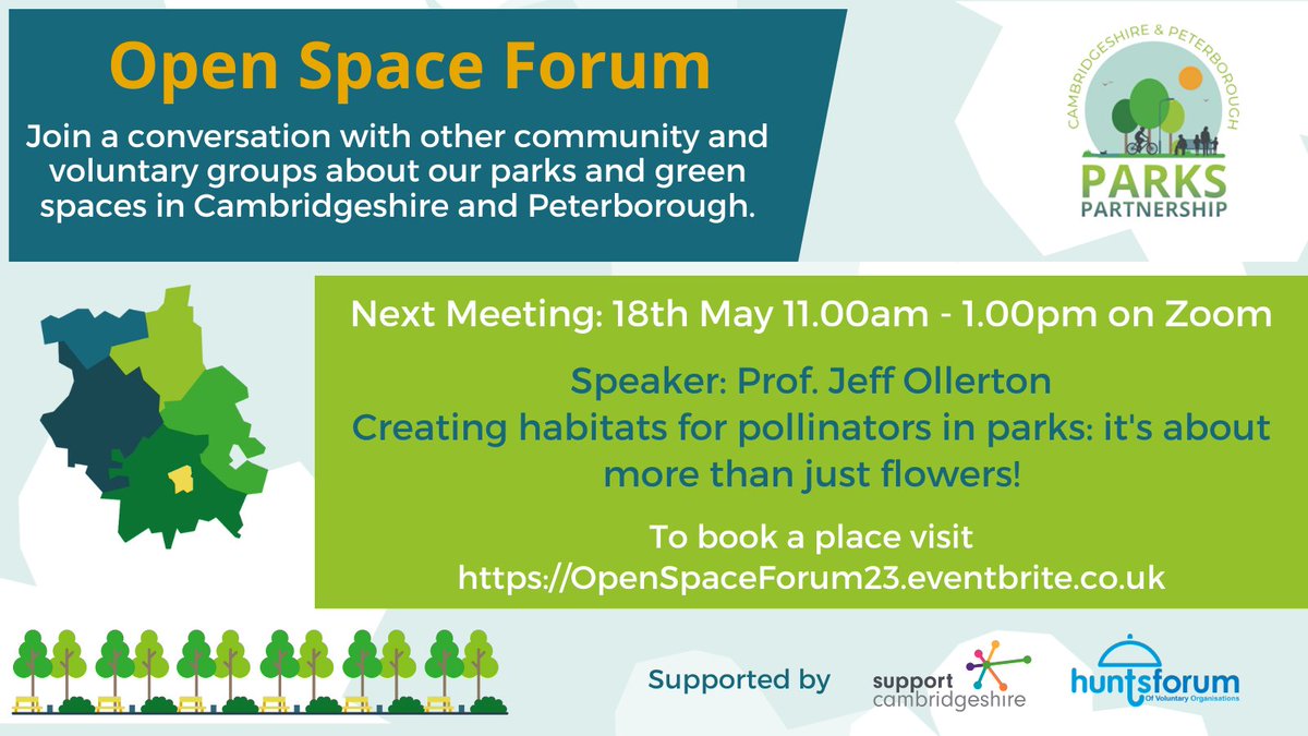 EastCambs's tweet photo. Community and voluntary groups are invited to join the conversation about our parks and green spaces in Cambridgeshire and Peterborough. 

The next meeting will be 18 May, you can book your online space via the eventbrite link: https://t.co/dImGtKumnl https://t.co/KczUQDIgep