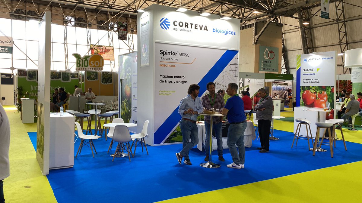 ¡Ya estamos en @InfoagroExhibit 2023!🧑‍🌾

Durante los próximos días, acércate a vernos al P2, stand 460 en el📍Palacio de Exposiciones y Congresos de Aguadulce para conocer nuestras soluciones para

👉🏻Protección de cultivos
👉🏻#Biológicos🌱
👉🏻Cuidado del #suelo🌏

¡Te esperamos!