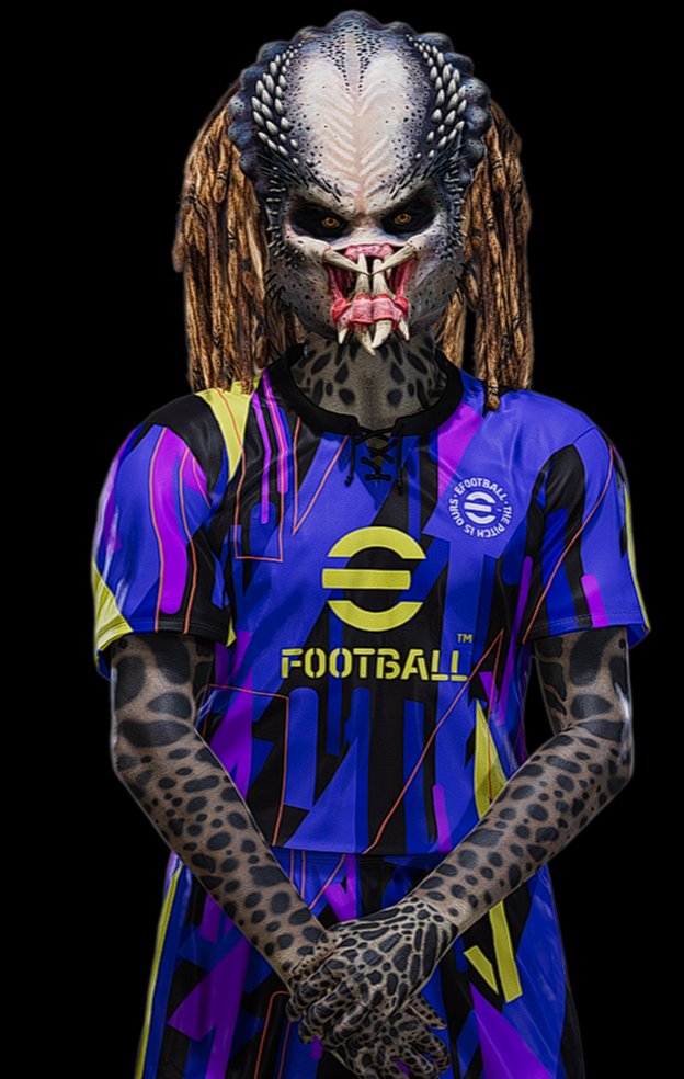 chinoboyka's tweet photo. PREDATOR FACE...👽#PES2021 #EFOOTBALL #BENDER #3DMODELS #PREDATOR https://t.co/qtLAbO7LUU