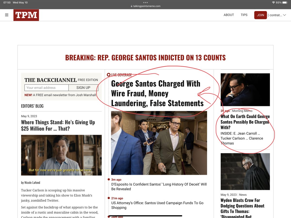 Dr. Kevin Dicus (@dicus_kevin) on Twitter photo Ahem. I can answer this one for you, <a href="/TPM/">Talking Points Memo</a> 😊 Lovely to see these charges against #GeorgeSantos Ahem. I can answer this one for you, <a href="/TPM/">Talking Points Memo</a> 😊 Lovely to see these charges against #GeorgeSantos