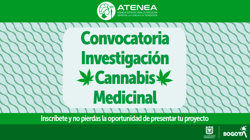 OBScannabis_Co's tweet photo. #ActualidadCannábica 
La Alcaldía de Bogotá, a trav��s de @AteneaBogota, abre convocatoria para financiar proyectos de investigación sobre cannabis para su aplicación medicinal, terapéutica y cosmética. La convocatoria tiene recursos por $800 millones. ✳️🇨🇴
https://t.co/krjp5Aaici https://t.co/okFc5tfbMh