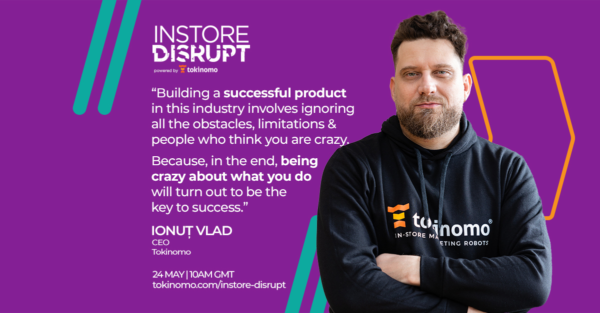 Tokinomo1's tweet photo. Excited to announce the speakers of #InstoreDisrupt 2023! Meet #IonutVlad, CEO of #Tokinomo - the mastermind behind one of the most innovative retail marketing solutions out there. Ionut is joining us with big news, introducing two products to the market!
https://t.co/9pNBIXGInU https://t.co/LVZV24N4Si