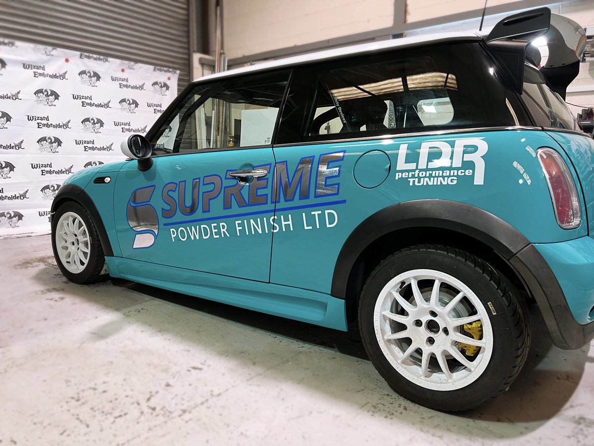LNGraphicDesign's tweet photo. Jamie Keates 2023 #MiniChallenge Trophy livery looking awesome!
Wrapped in @HexisUKLtd Turquoise Gloss with complementary chrome branding, isn’t she a stunner 🏁
https://t.co/3dnk8L4uhI
#lngraphicdesigns #vehiclewraps #mini #wrap #racing #hexis #miniwrap #racecarlivery https://t.co/HEDH5JnG7b
