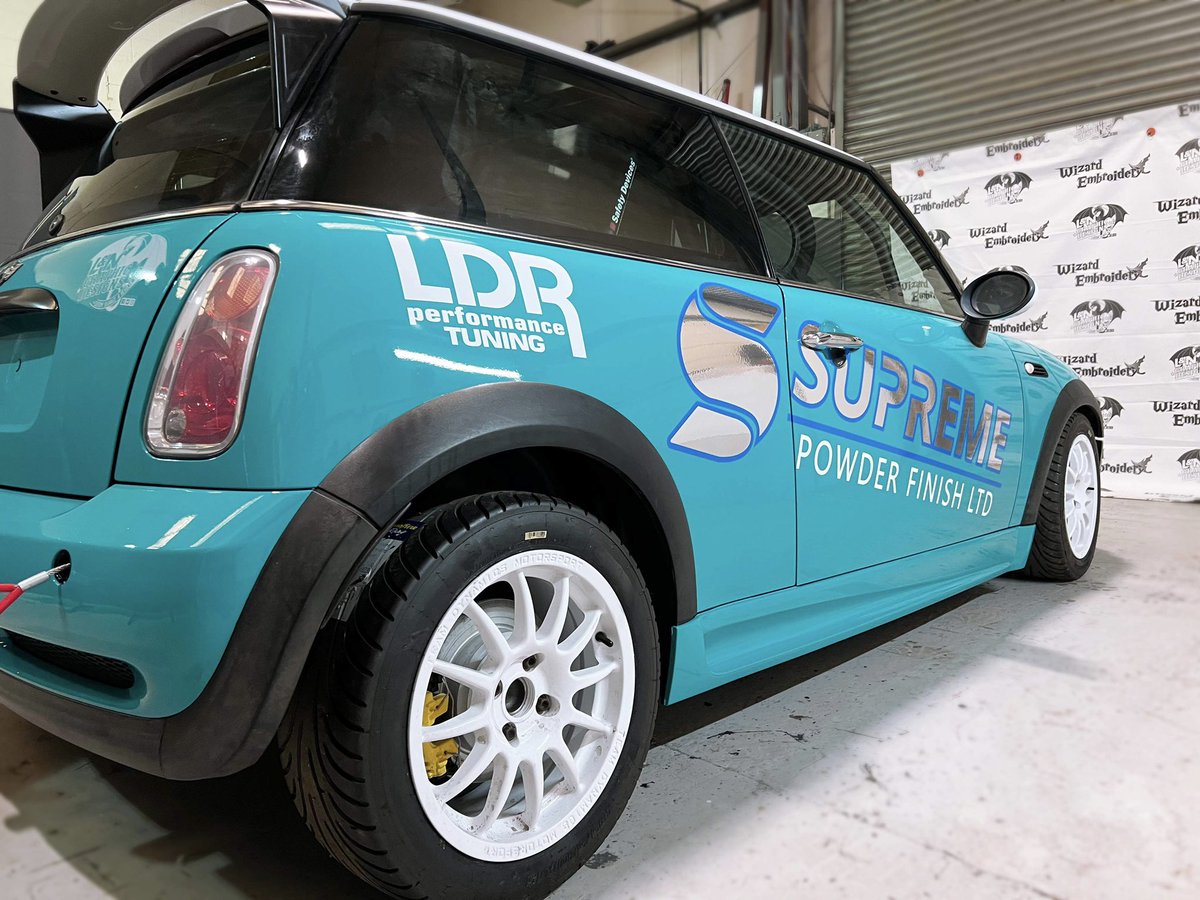 LNGraphicDesign's tweet photo. Jamie Keates 2023 #MiniChallenge Trophy livery looking awesome!
Wrapped in @HexisUKLtd Turquoise Gloss with complementary chrome branding, isn’t she a stunner 🏁
https://t.co/3dnk8L4uhI
#lngraphicdesigns #vehiclewraps #mini #wrap #racing #hexis #miniwrap #racecarlivery https://t.co/HEDH5JnG7b