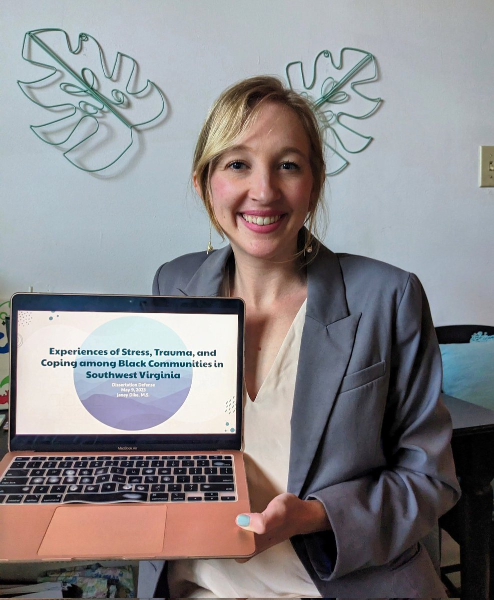 My dissertation is defended!! 🥳
Thank you to my committee, <a href="/MeaganBrem/">Meagan J Brem, PhD</a>, Rosanna Breaux (<a href="/CalmerLab/">CALMER Lab</a>), Jungmeen Kim-Spoon (<a href="/JkLifespan/">JK Lifespan Development Lab</a>), advisors Russell Jones and Bruce Friedman, and lab mates <a href="/Briannaageorge/">Brianna George</a> and Lindsay Mongan. I couldn't have done it without you!!!