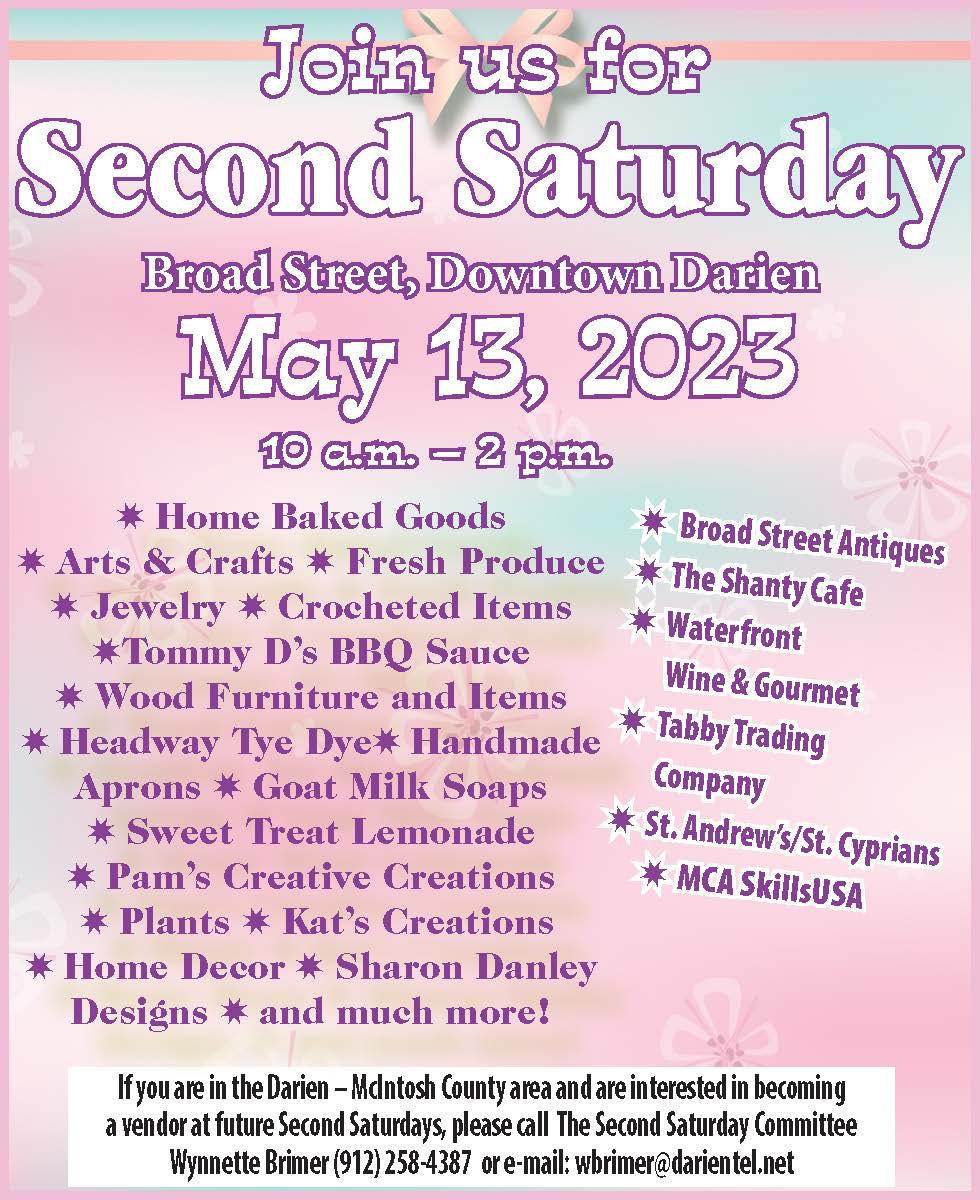 Here's this week's Newsletter! Happy Mother's Day! Second Saturday is this weekend, and, we'll have Mimosas for Mom Sunday! Come celebrate the big day with us. Live Music with Tim Goodin in Darien next weekend! All this and more...click the link and read 
conta.cc/3VTX61x