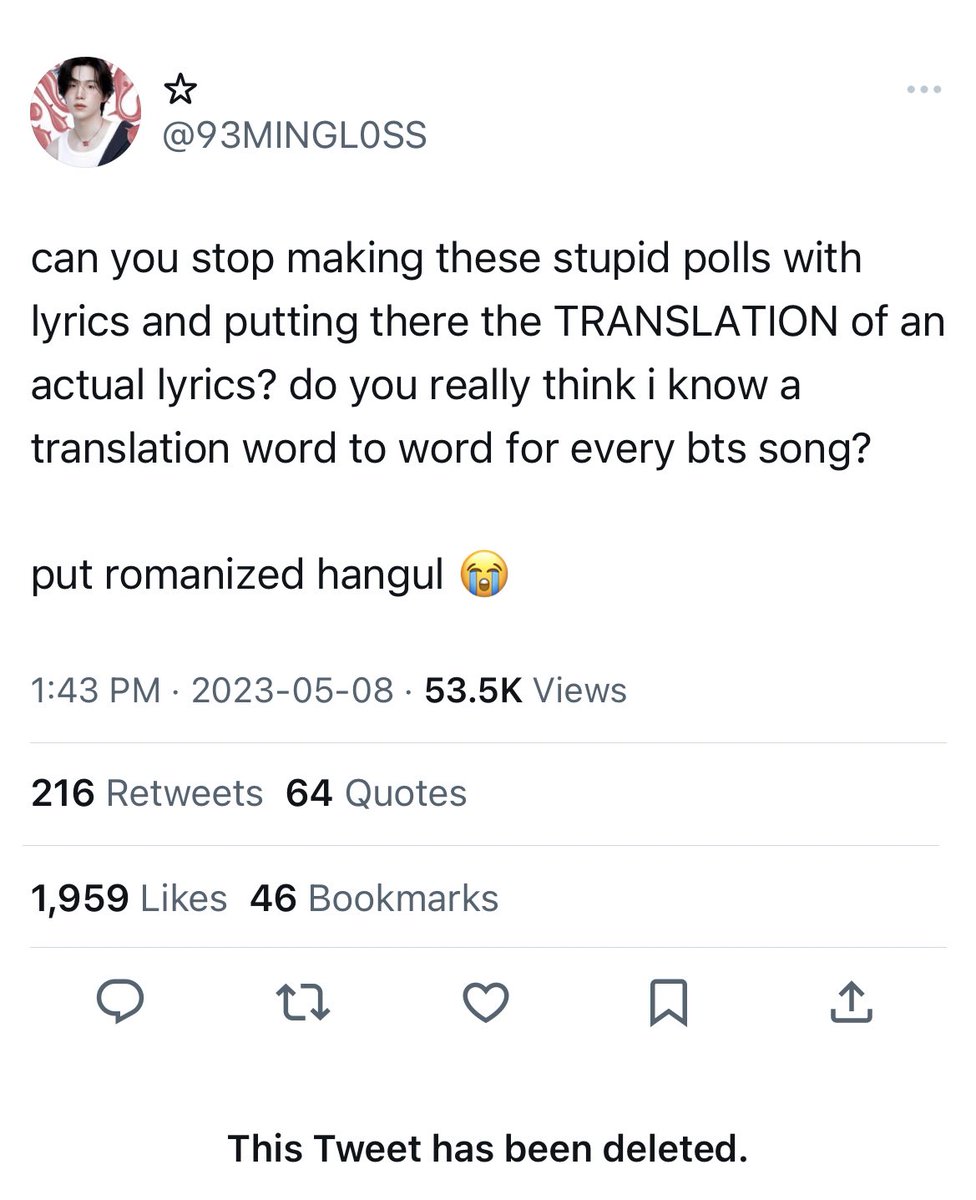 suk ⁷ 🌱 saw yoongi x2! on Twitter "the only “stupid” thing here is YOU