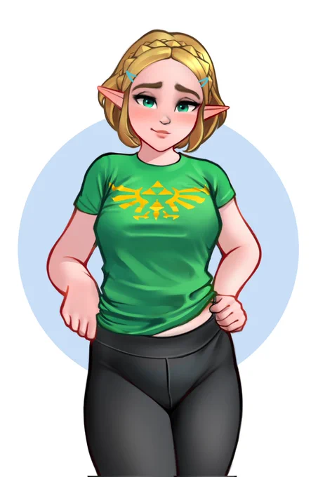 casual zelda sketch (original version)