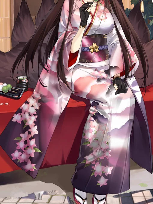 やっぱり今回の着物の柄めっちゃいいな…