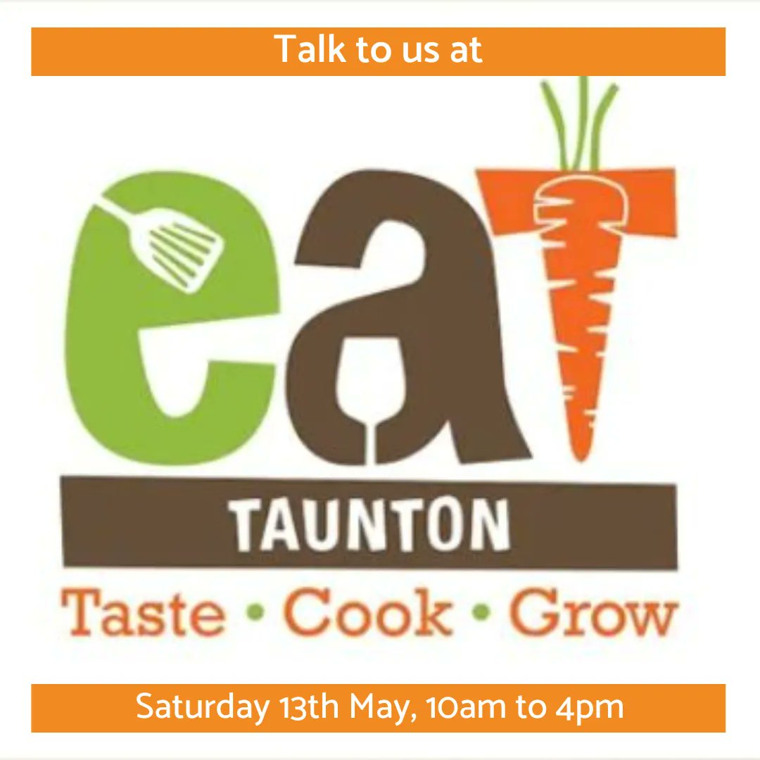 CCSMicroEnt's tweet photo. We will be at eat:Taunton this weekend, so if you'd like to know more about local, flexible self-employed work supporting people in your area, or other employed options working in care, why not drop by for a chat. Saturday 13th May from 10am to 4pm. #MicroProvider #Somerset https://t.co/2wkJNwKppF
