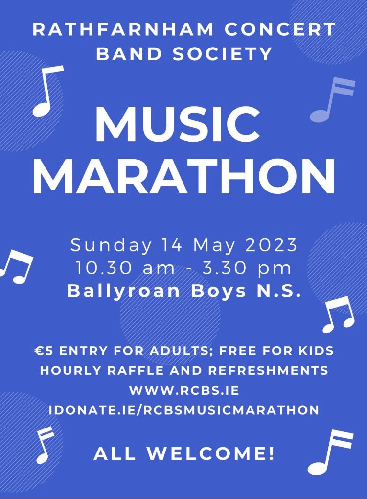 Looking forward to this event on Sunday 🎶