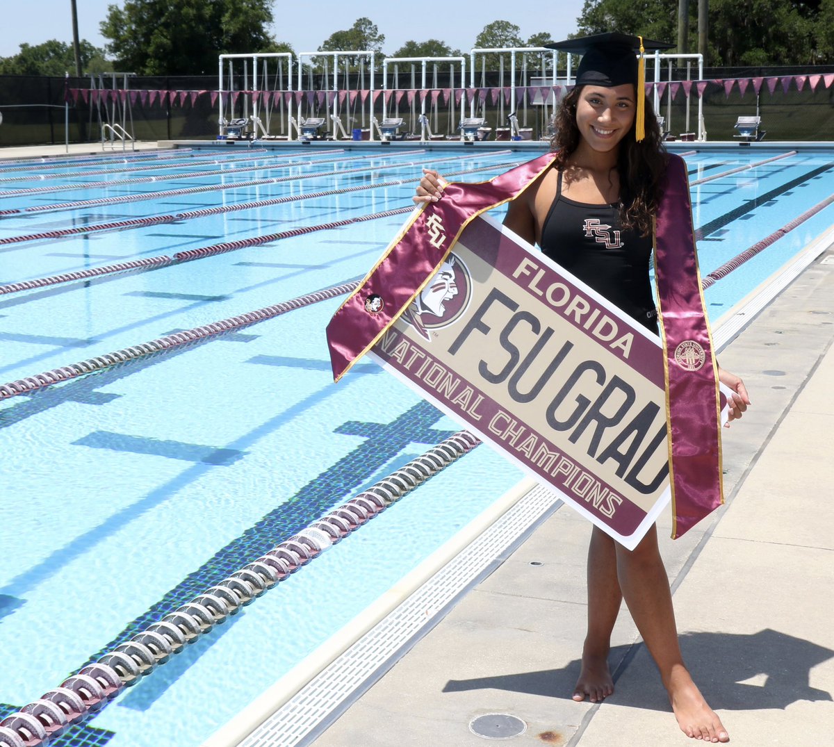 FSU_Swimming's tweet photo. Congratulations to our ladies that 𝐆𝐑𝐀𝐃𝐔𝐀𝐓𝐄𝐃 🎓

🍢Aryanna Fernandes
🍢Maddie McDonald
🍢 Tania Quaglieri
🍢 Sydney VanOvermeiren

#NoleFamily | #OneTribe https://t.co/7ngenp04YE