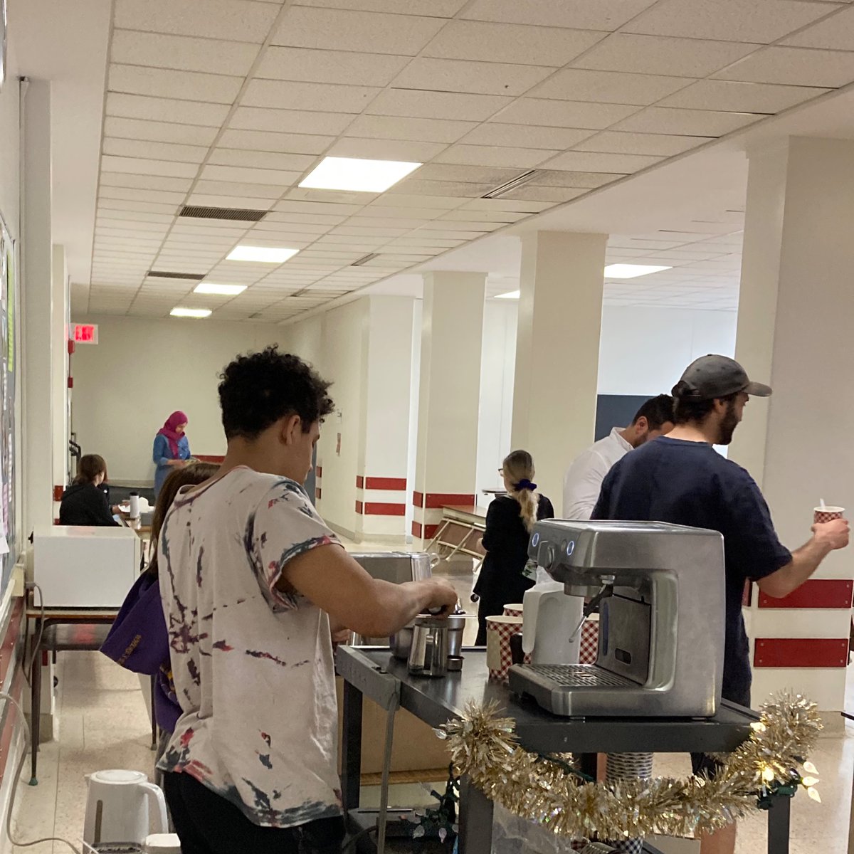 rsc_crs's tweet photo. Feast your eyes on the RS Academy #DCLA Coffee Cart! On Mondays students make hot beverages for those who work at 440 Albert. This gives students a chance to learn math, develop social skills, and explore business and entrepreneurship outside the classroom. 
#RSCOttawa https://t.co/EMjcnjDwVZ