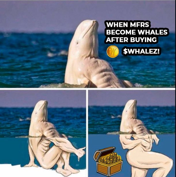 whalezcoin's tweet photo. Would you $WHALEZ together with us? 
Don't get REKT, Get $WHALEZ!

#pepecoin $PEPE $WOJAK $RISS
@MarcoCmara4 https://t.co/hBPRnmoiJL